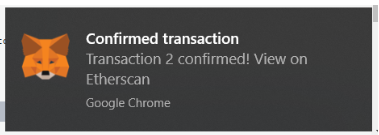 transaction mined