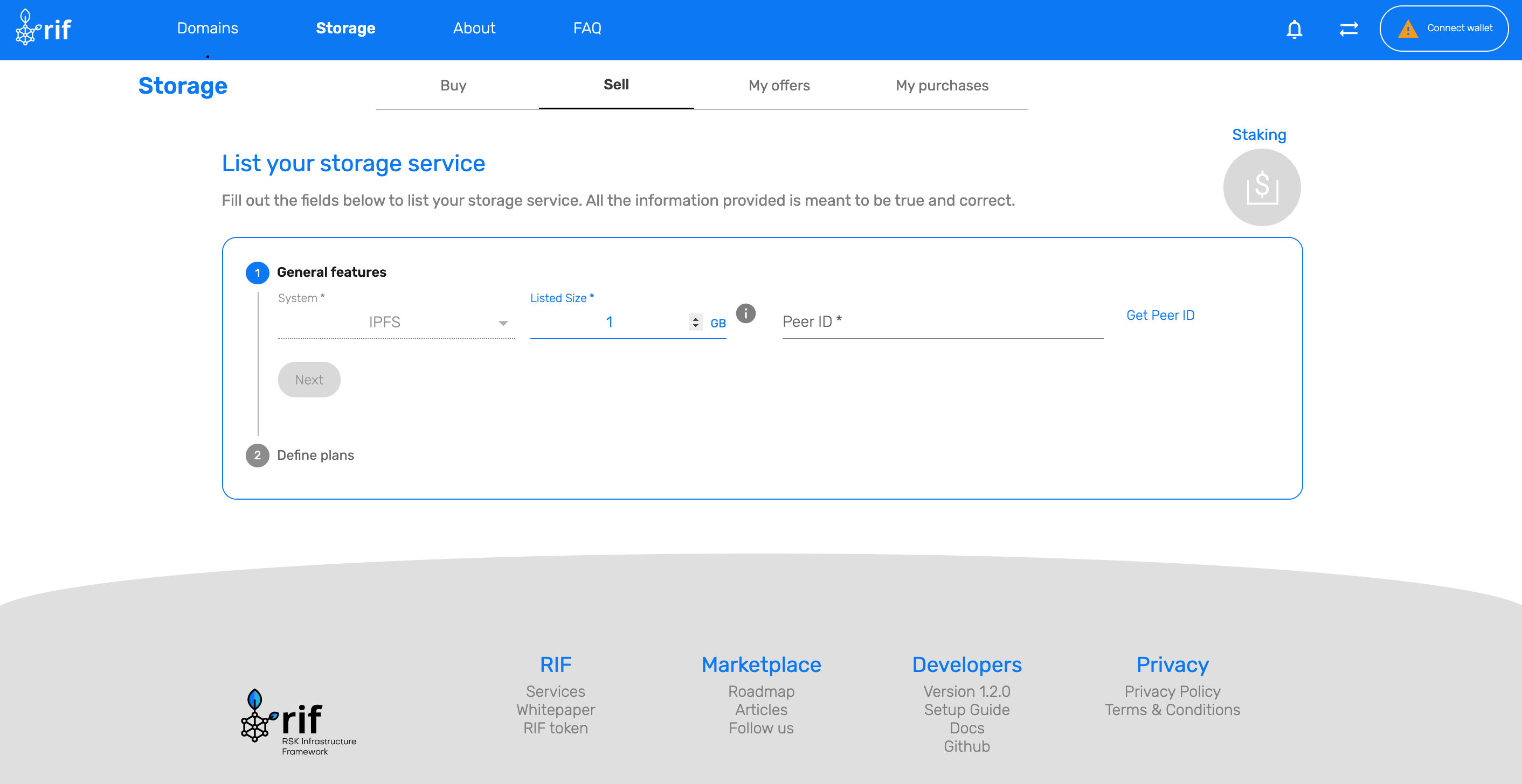 UserGuide - Marketplace Storage Sell